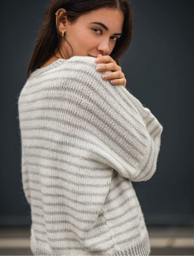 Maria Riscas Sweater Free Knitting Pattern