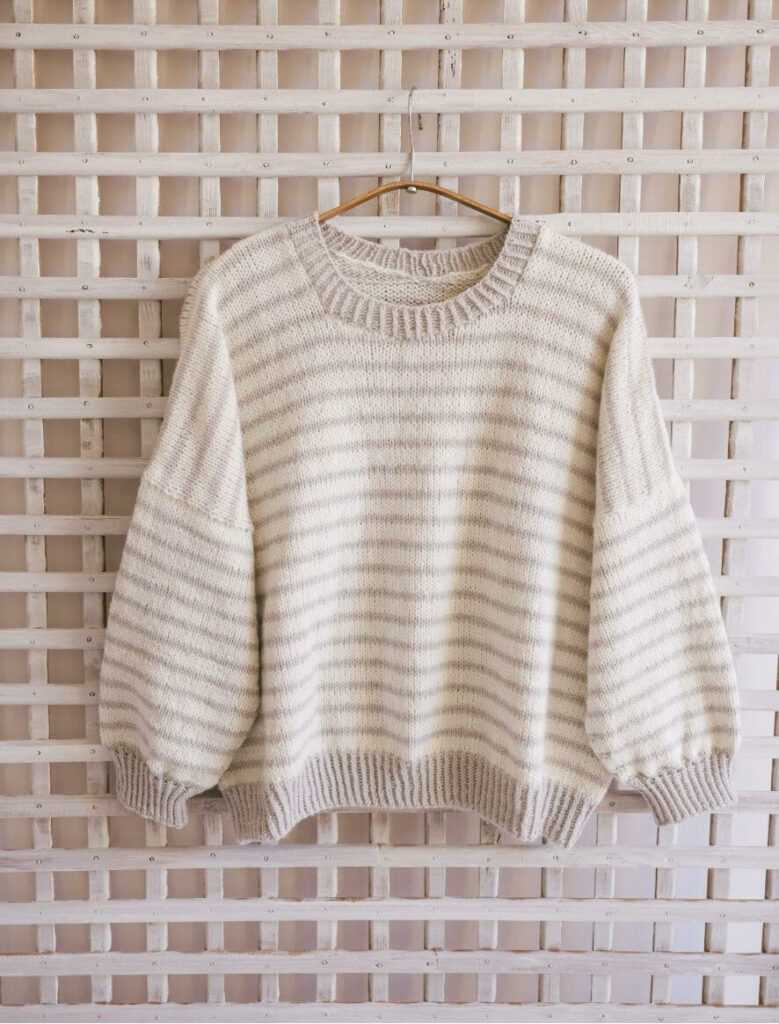 Maria Riscas Sweater Free Knitting Pattern