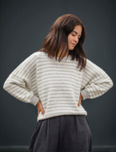 Maria Riscas Sweater Free Knitting Pattern