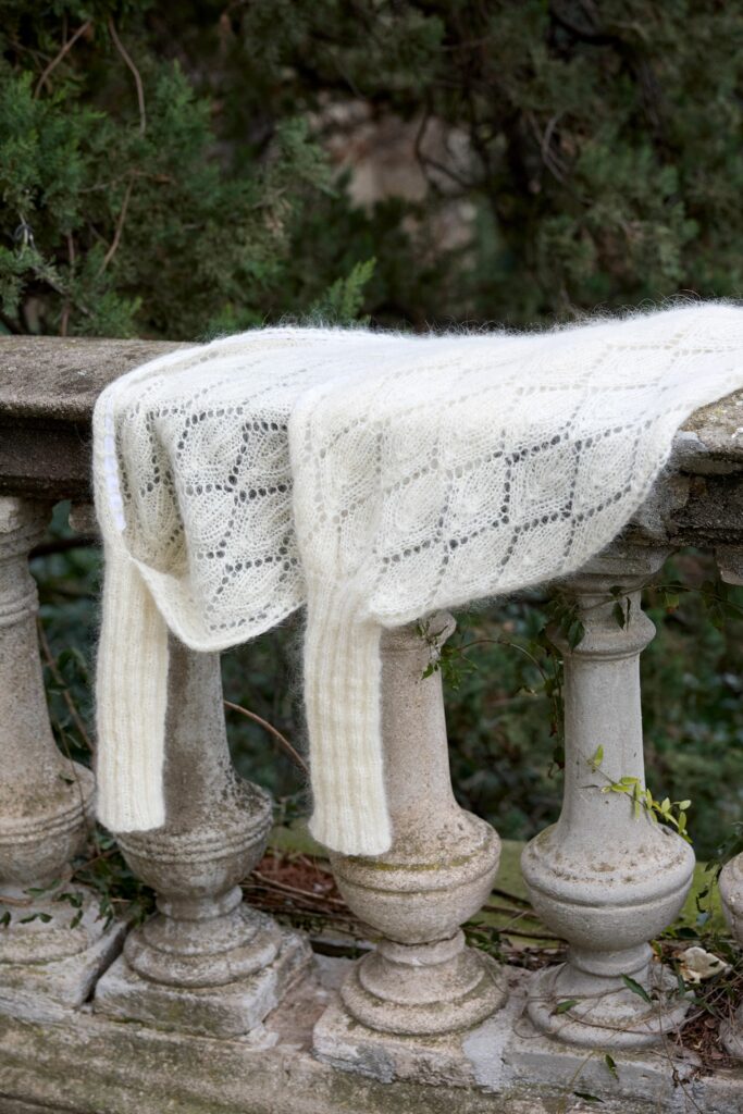 Myrna Lace Wrap Free Knitting Pattern