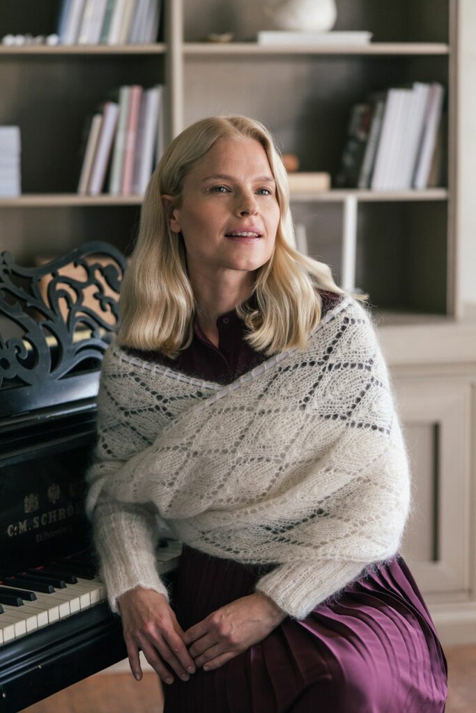Myrna Lace Wrap Free Knitting Pattern