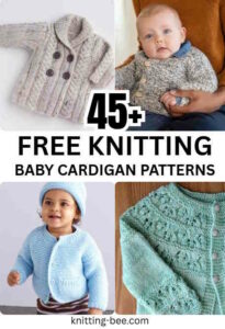Knitting baby cardigans is a lovely way to celebrate a new arrival. We've compiled a collection of over 45+ adorable and snug baby cardigan knitting patterns for you to explore.