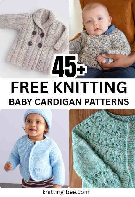 Knitting baby cardigans is a lovely way to celebrate a new arrival. We've compiled a collection of over 45+ adorable and snug baby cardigan knitting patterns for you to explore.
