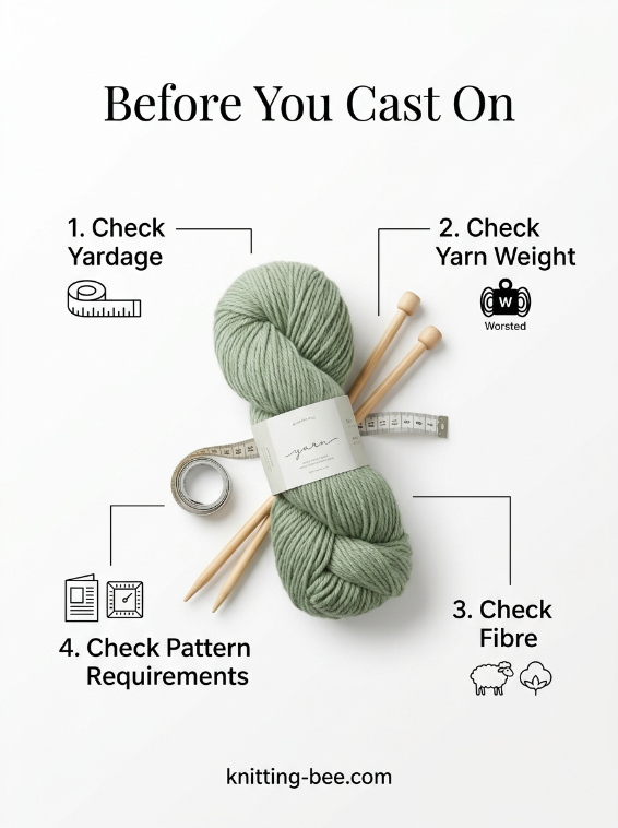 How to choose a knitting project for one skein of yarn