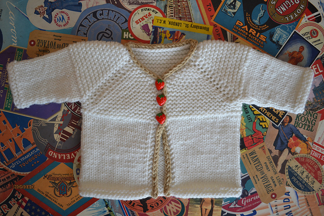 easy baby cardigan knitting pattern