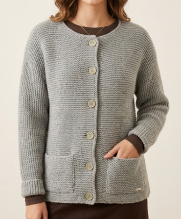Free Easy Cardigan Knitting Pattern – Oh-So-Simple Cardigan