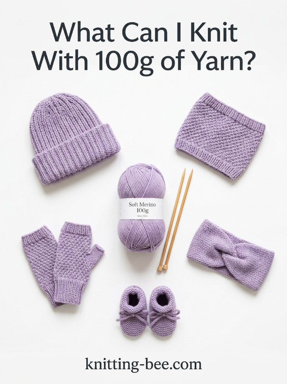 What can I knit with 100g of yarn project ideas