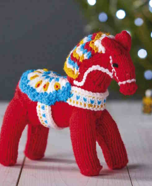Christmas Horse Knitting Pattern
