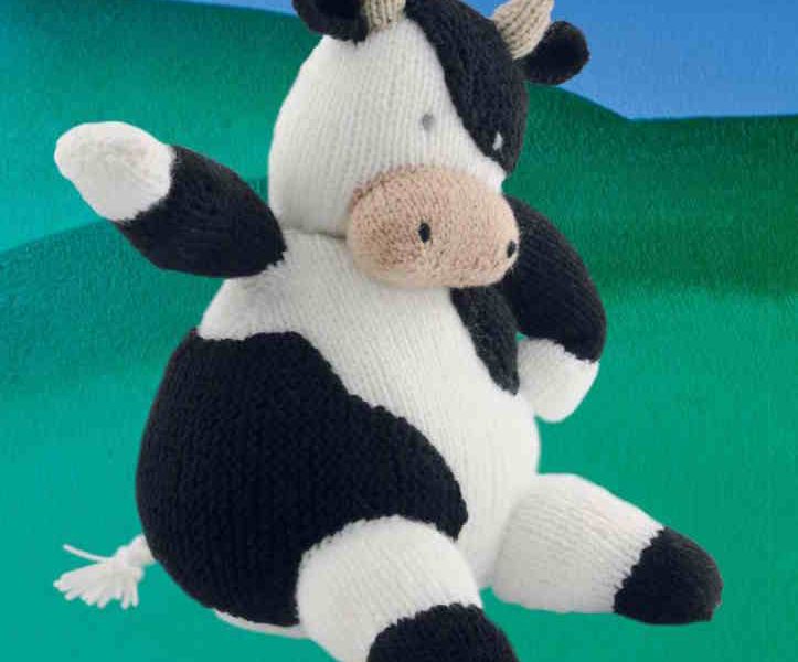 Cow Toy Knitting Pattern