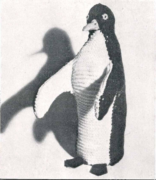Percy the Penguin Vintage Knitting Pattern
