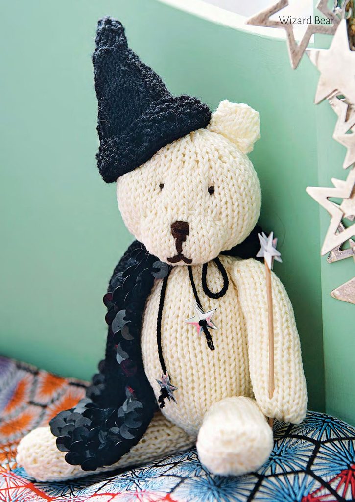 Wizard Bear Knitting Pattern